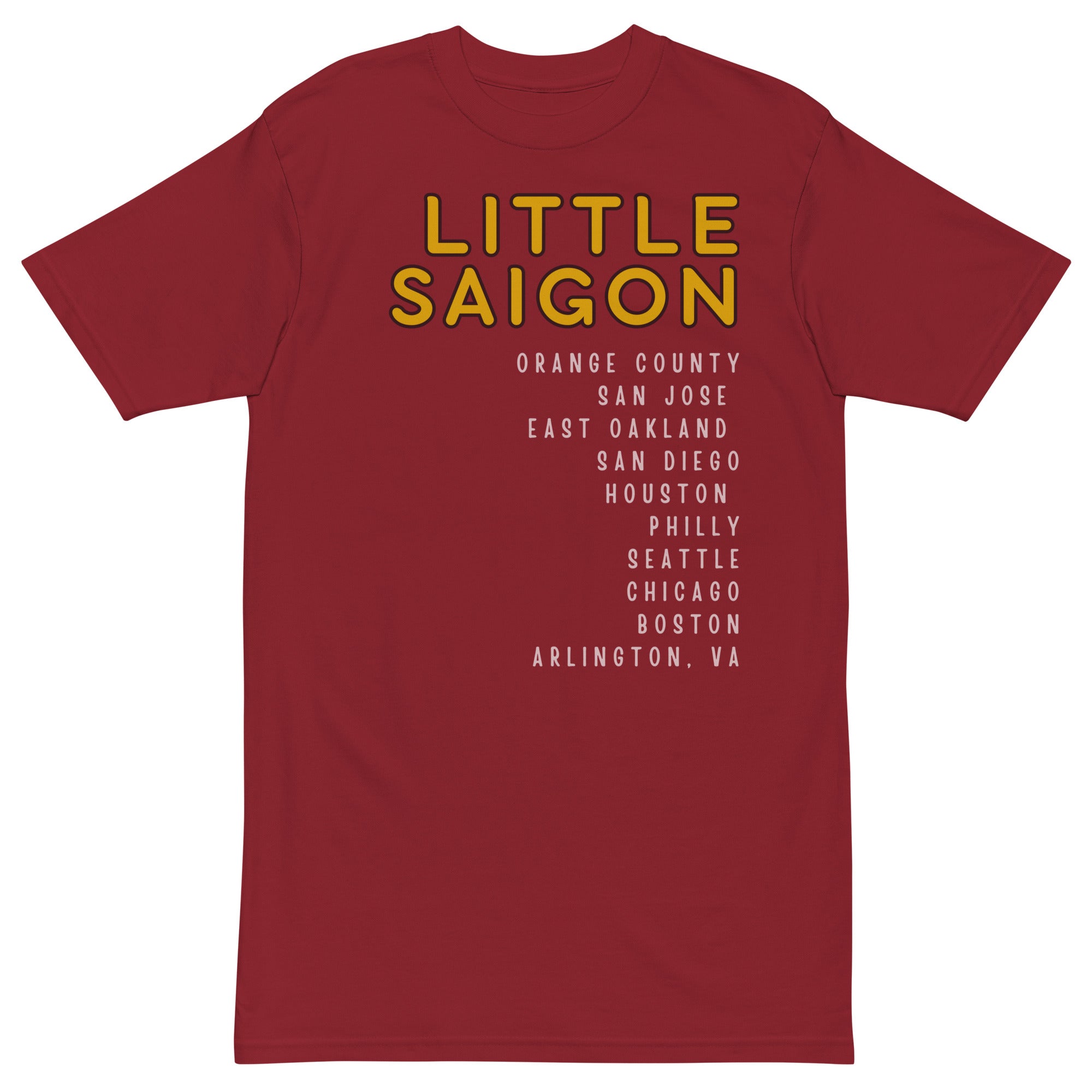 Little Saigon Men’s premium heavyweight tee
